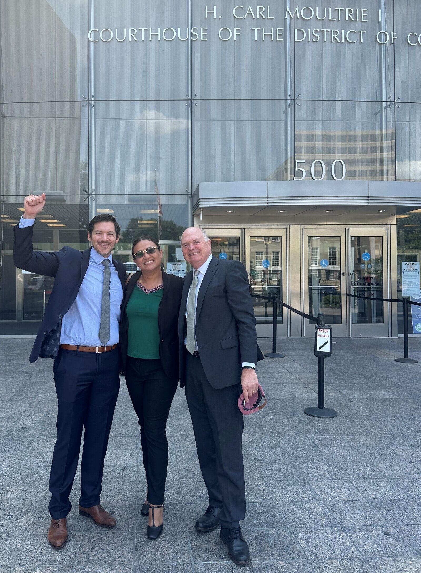 Diana Portillo, Jonathan Puth, and Andrew Adelman Celebrate a $930,000 Jury Award